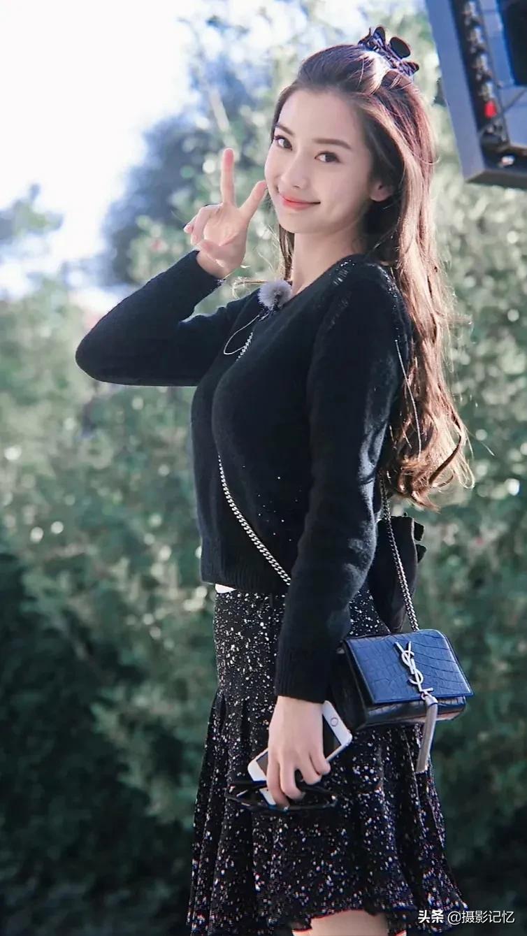 杨颖：年轻时真好看