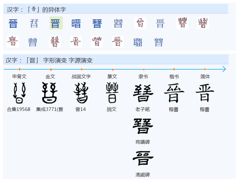 常用字范式之一零四