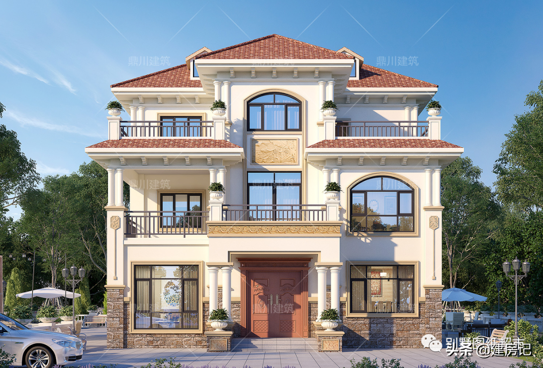 浙江6套农村别墅推荐,电梯挑空客厅全都有,三代家庭都能住得下