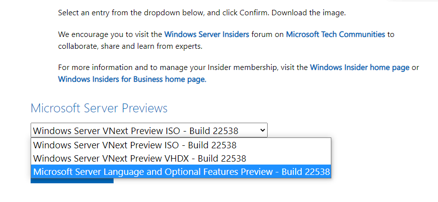 win7镜像文件iso（微软Windows Server Build 22538预览版ISO镜像下载）