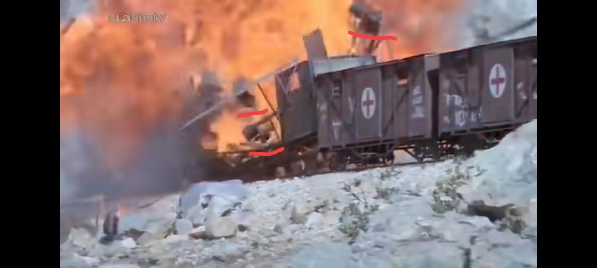 经典电影《瓦尔特保卫萨拉热窝》中的穿帮镜头