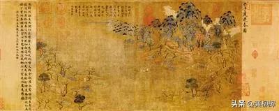 中国现存最早的一幅山水画是《游春图》｜张氏为抢救它，曾卖房子