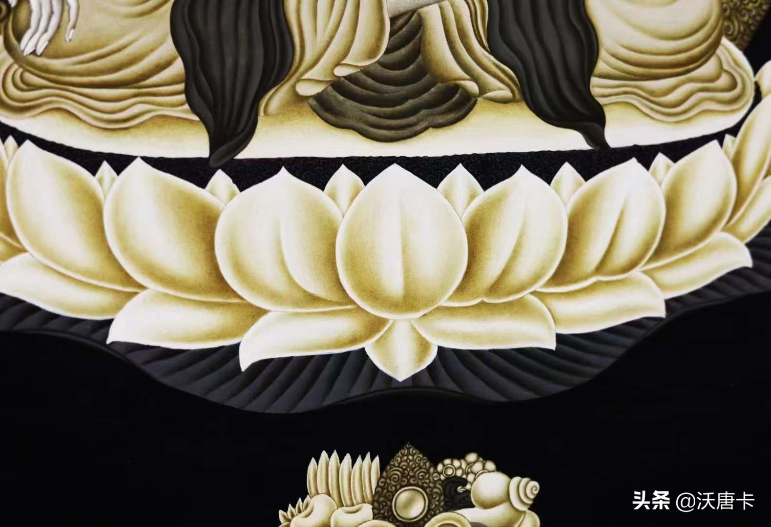 解读六臂玛哈嘎拉唐卡六臂玛哈嘎拉本是婆罗门教湿婆(即大自在天)的