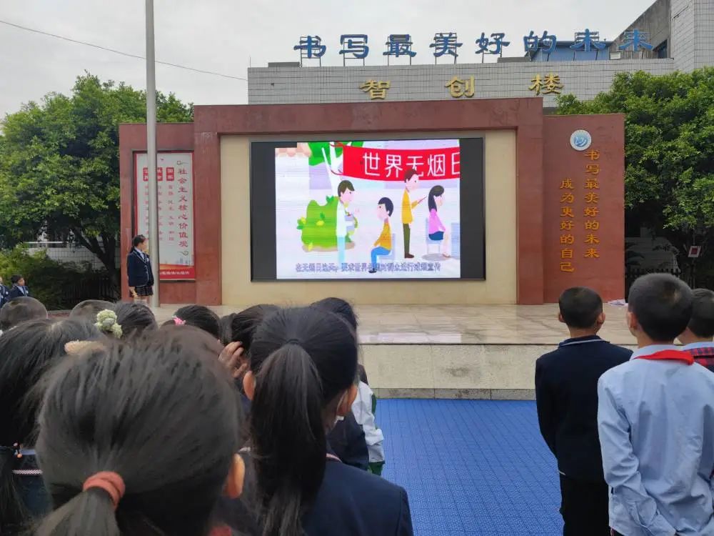 四川天府新区白沙小学开展“世界无烟日”主题系列活动