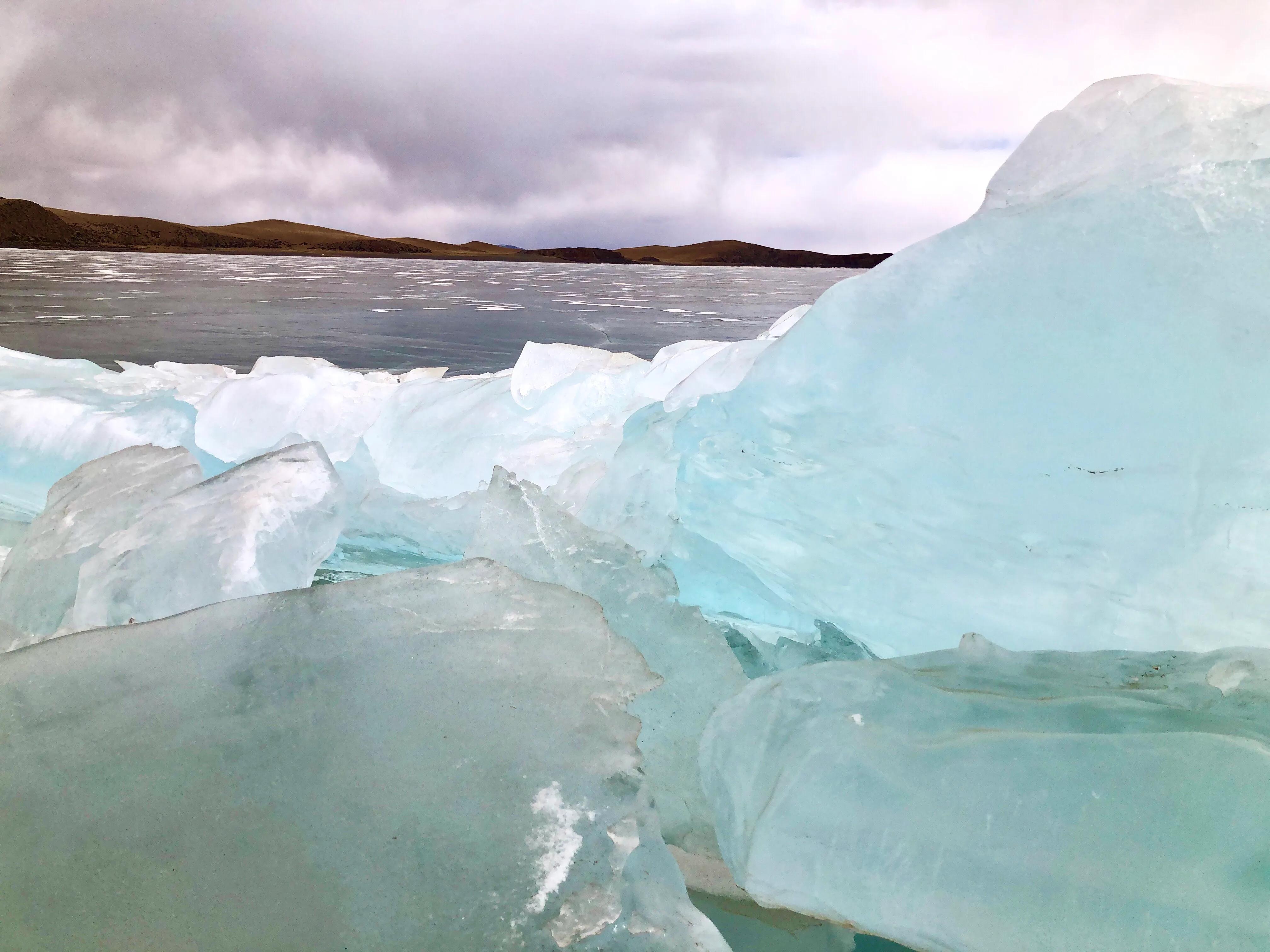 蓝冰纳木错，才是真正的盛世美颜