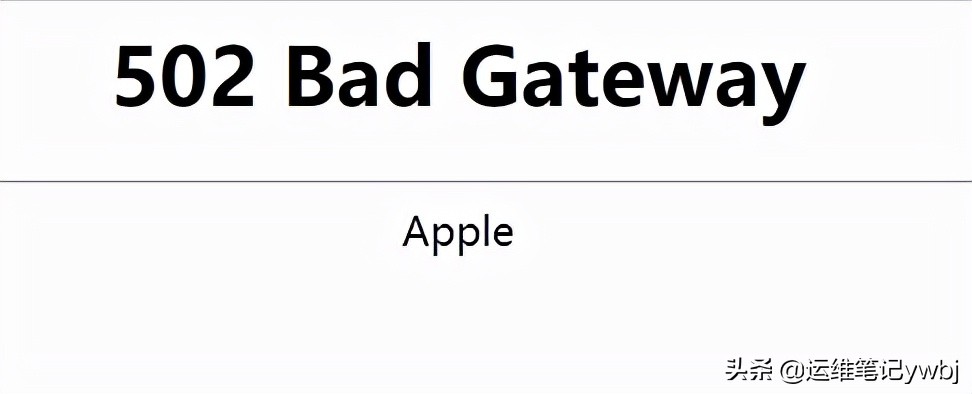 国外浏览器无法访问apple ID页面，显示502 Bad Gateway，解决方法