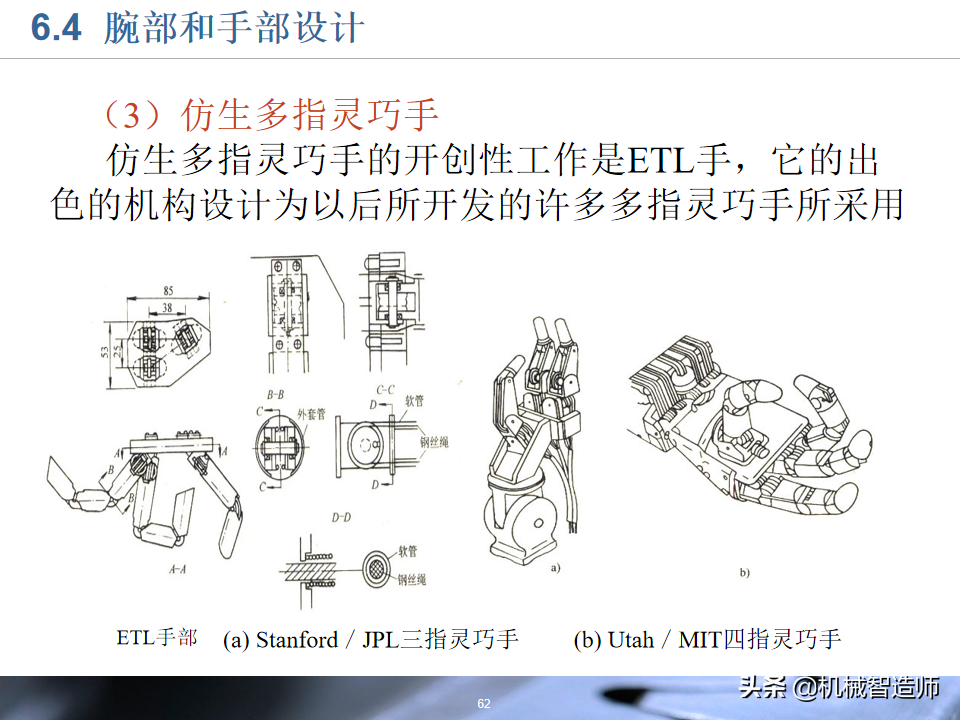 工业机器人的结构设计，83页PPT详细介绍基础知识，收藏学习