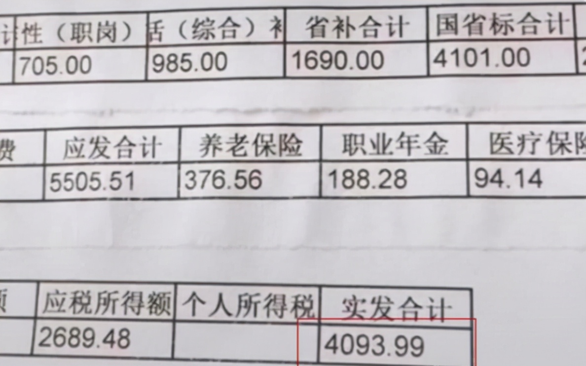 上海教师晒出工资条后，各地老师纷纷接龙，网友看后直呼差距悬殊