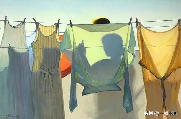 阳光下的油画世界，光影一流