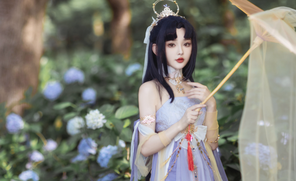 百万网友在线认老婆 00后大学生cos绝对演绎古风仙女-哪边嗨