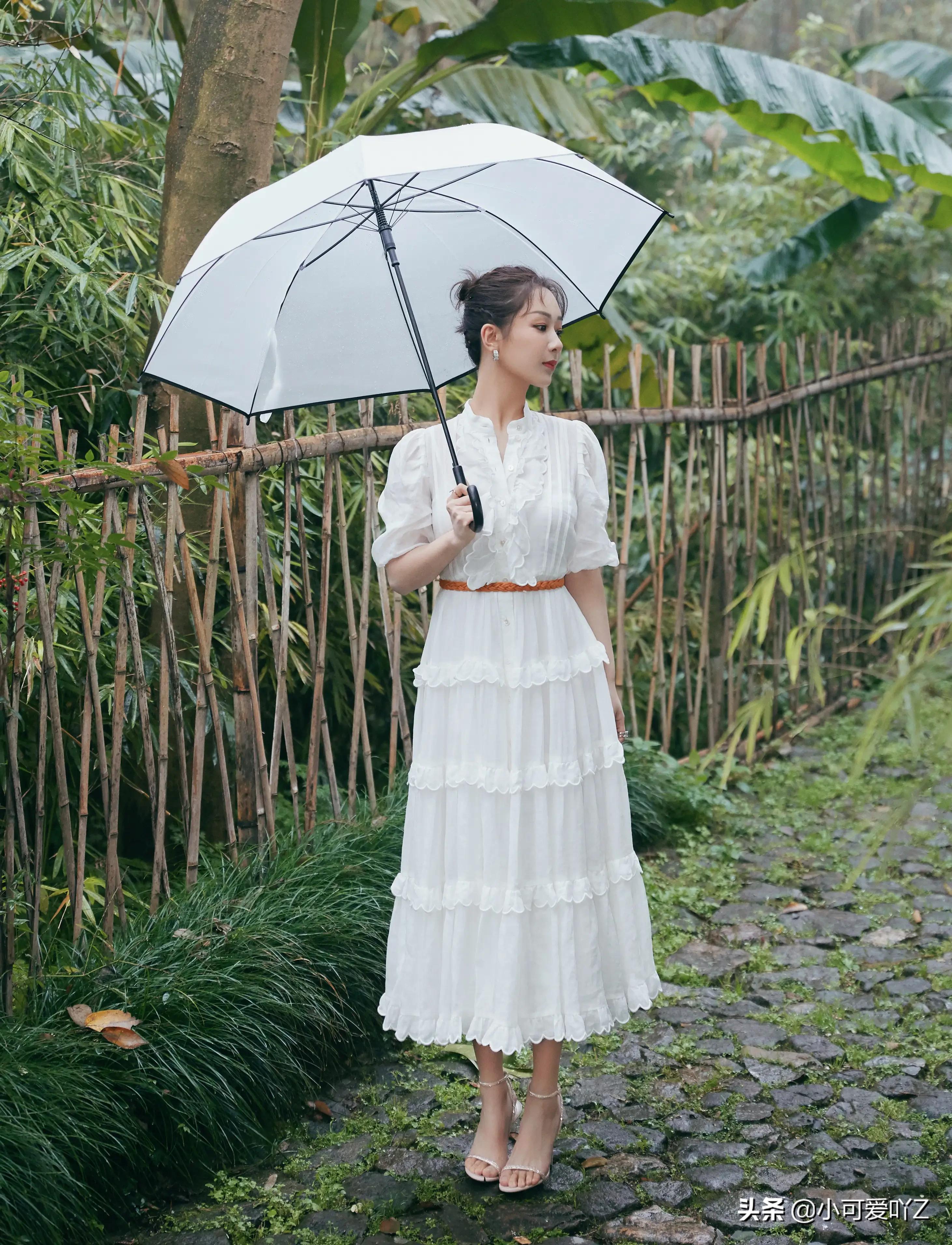 杨紫，美丽裙装，青春少女