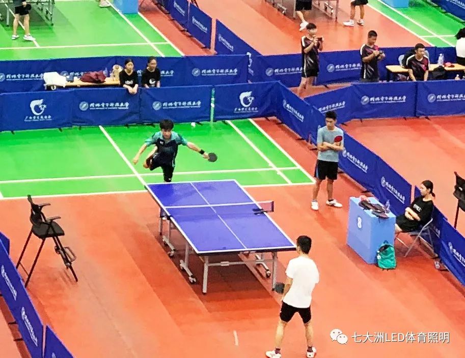 “乒”搏到底 | 七大洲照亮广西壮族自治区第十三届学生运动会