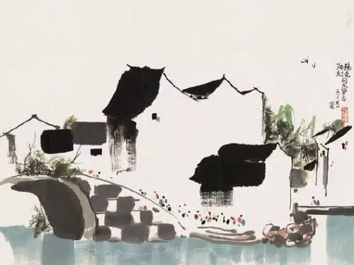 这些年，吴冠中作品价格暴涨了2000倍