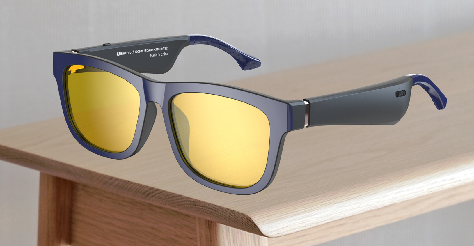 降噪 √可调节眼镜后腿 √超长续航 √在邦士度的智能眼镜构筑蓝图下