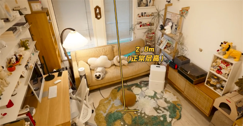 上海姑娘住30㎡居室，却每天睡在壁橱里？看后发觉这样的家很温馨