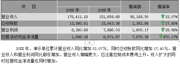2021年末财务分析报告范文模板（完整版）