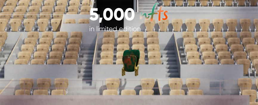 5000張賽場「座椅」，居然被法網做成了NFT