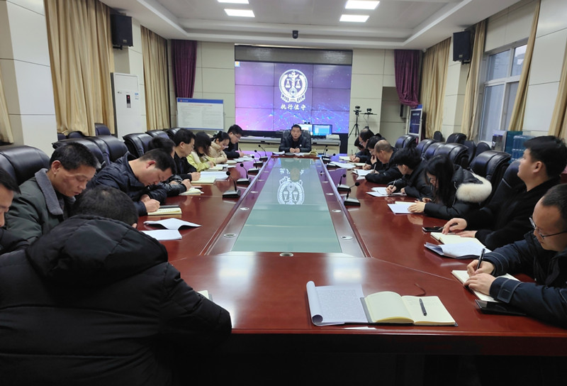富平法院执行局：春训成果转效能 快速行动保质效