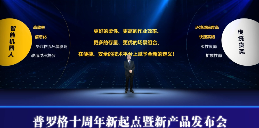 普罗格十周年新起点暨新产品发布会：全向箱式拣选机器人全球首发