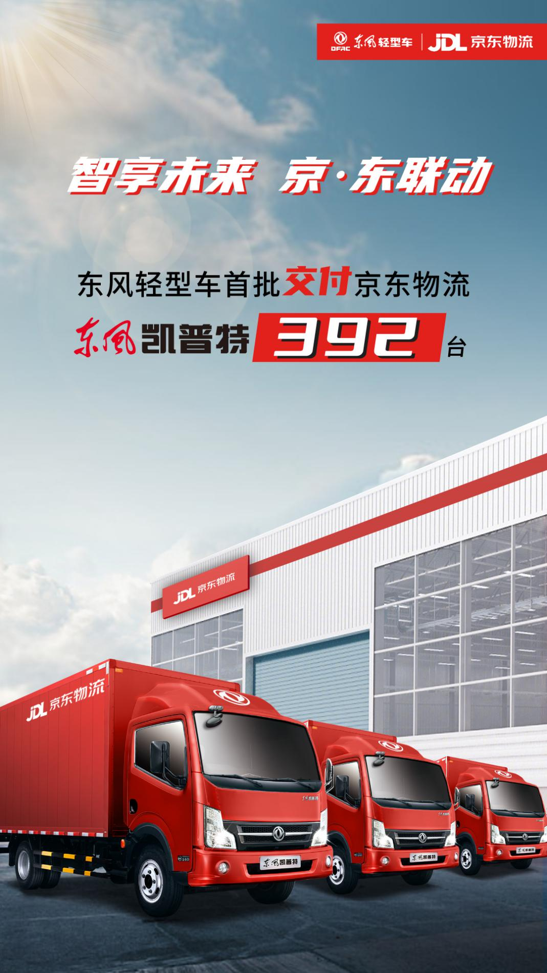 392臺東風凱普特交付使用 京·東攜手又出新動作