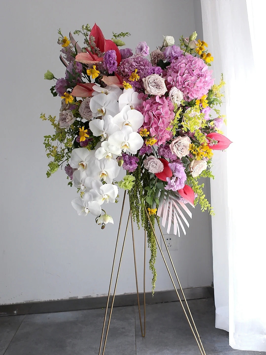 马克花艺|花店必学的八种爆款开业花篮