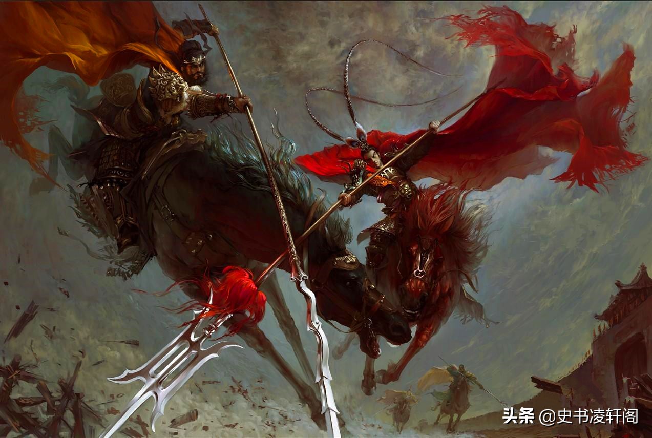 《三国演义》猛将排行榜前十六位，不要再说“一吕二赵三典韦”