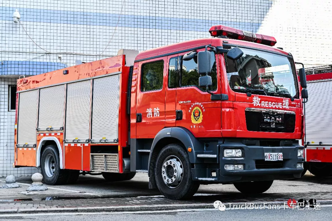 2021年拍过的那些国产消防车,你见过几辆?