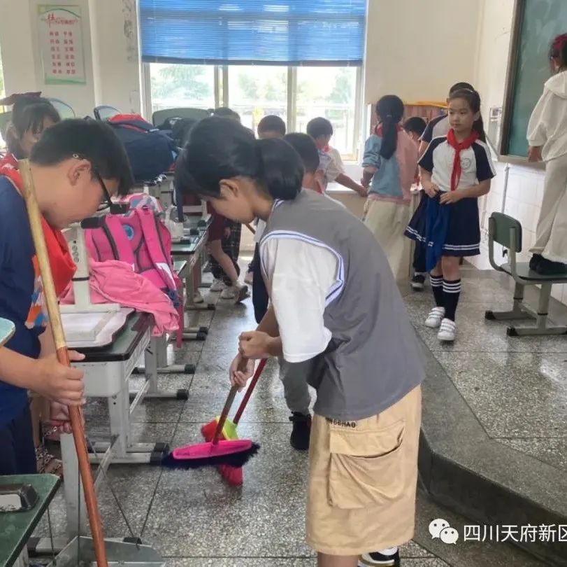 致敬最可爱的人——四川天府新区三星小学开展劳动实践周系列活动