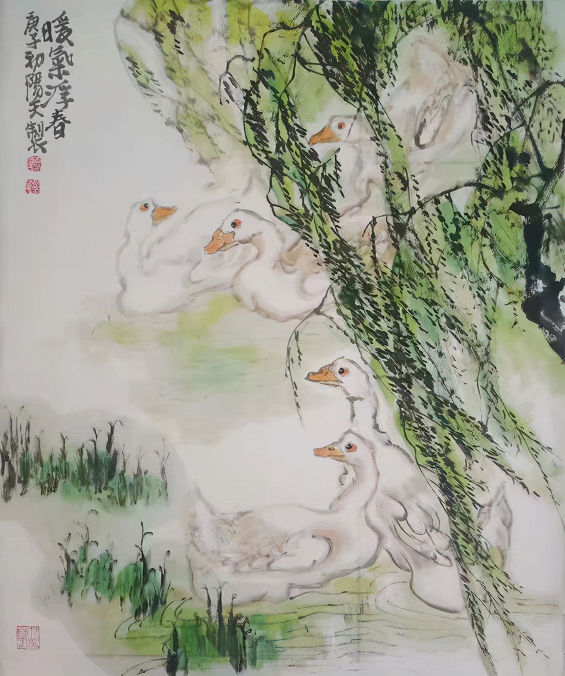 著名畫家 燕蕾字陽天—栩栩如生 出神入化