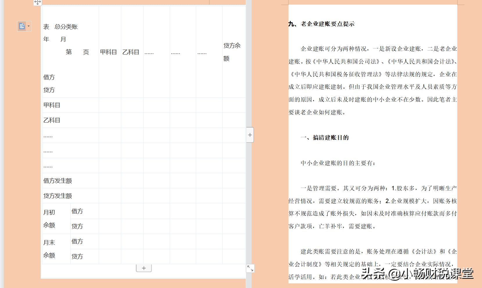 花了我整整半个月的时间，终于做好了会计建账的详细流程，真牛