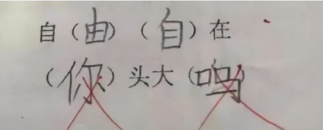 小学生写的成语释义，网友笑趴了，这些熊孩子想把我笑死继承财产