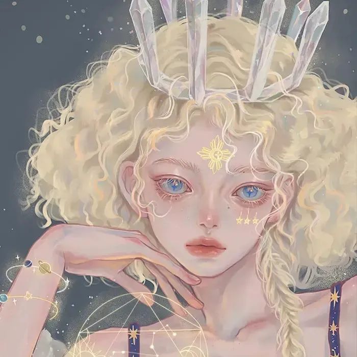 处女座头像女 甜美可爱的微信昵称女 - 时代开运网