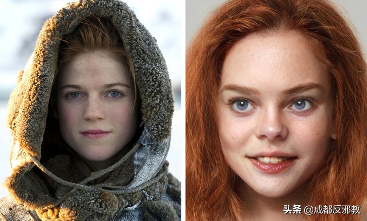 《权力的游戏》书中真实人物形象原来是这样，没想到电视剧改编这么大