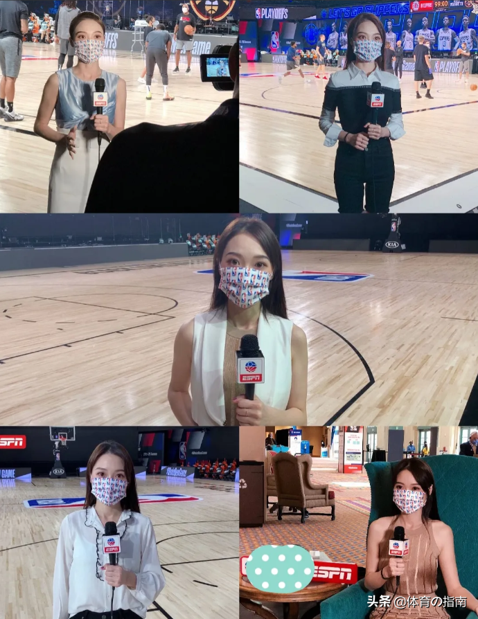 nba前线记者有哪些(孟超火了！NBA前方女记者，让野兽般篮球巨星都温柔的低下了头)