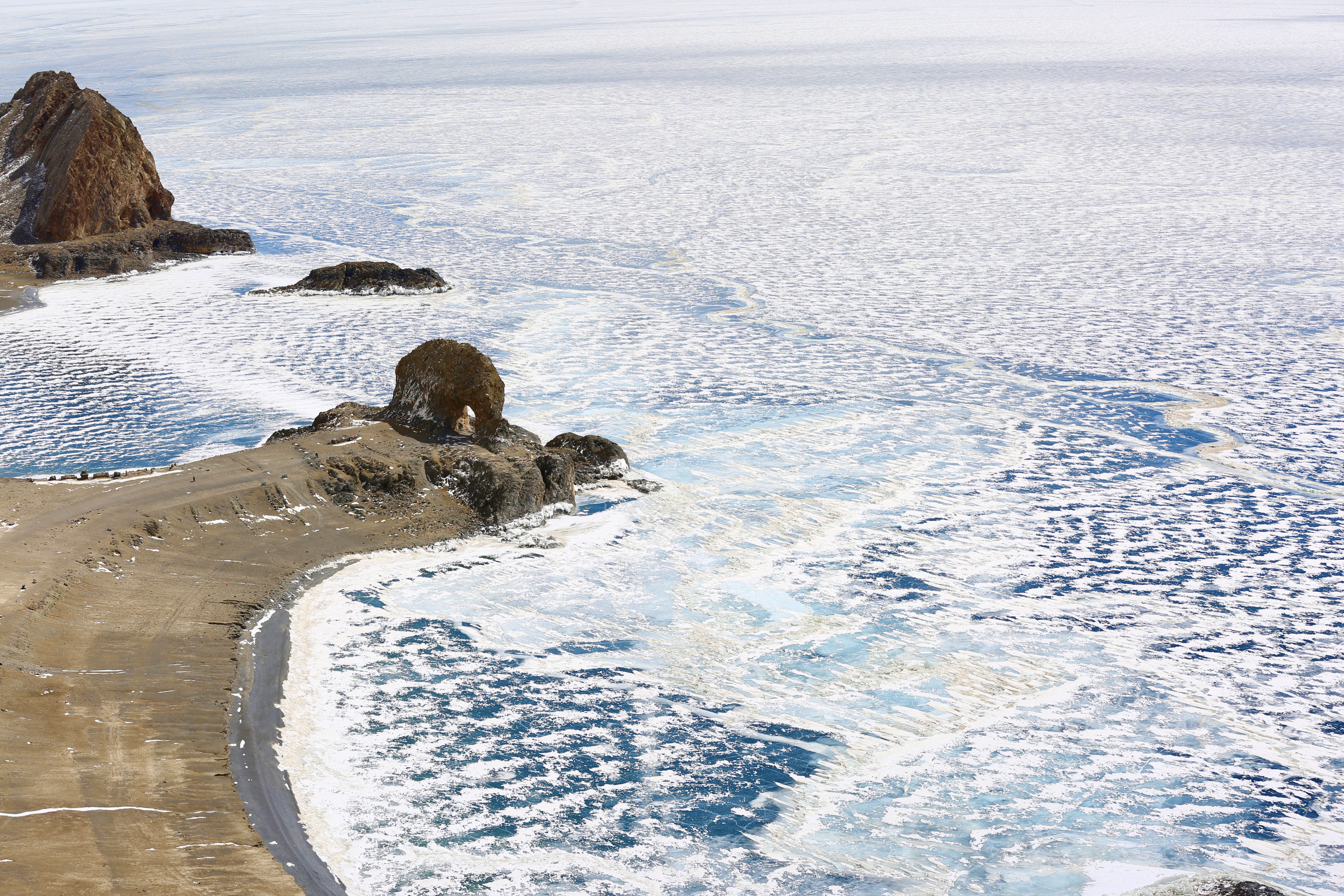 蓝冰纳木错，才是真正的盛世美颜
