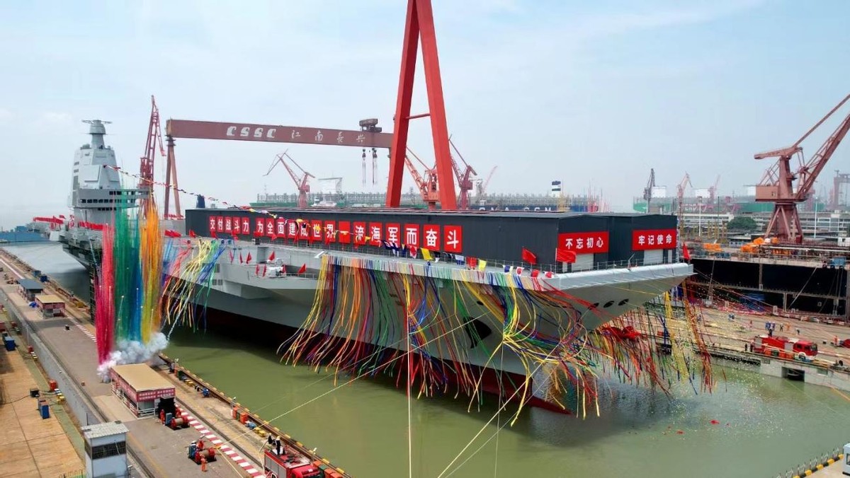 网上流传！003航母“福建舰”下水后能一年内服役，可能性有多大