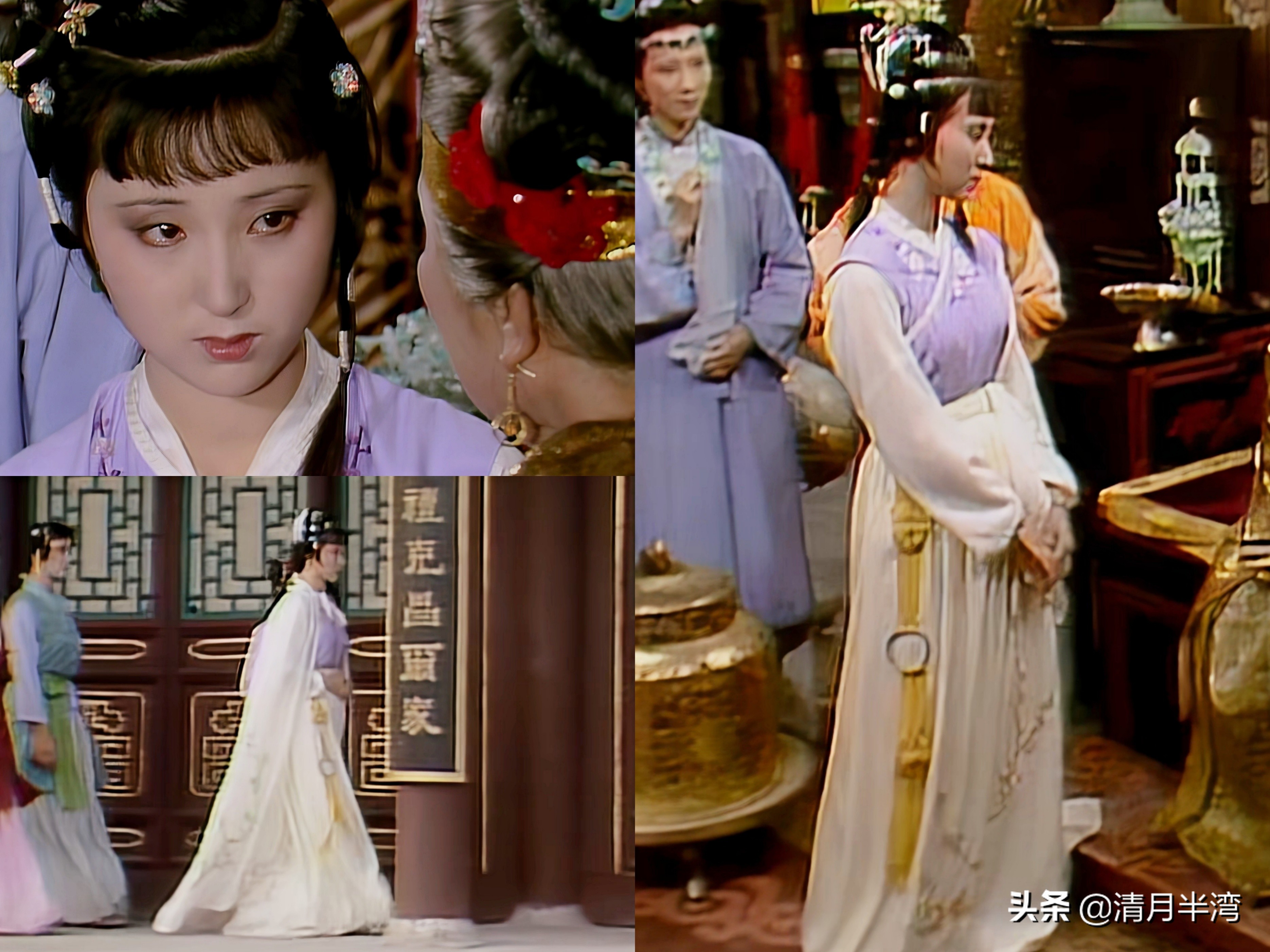 同样是演“林黛玉进贾府”，陈晓旭知书达礼，蒋梦婕宛若村姑进城