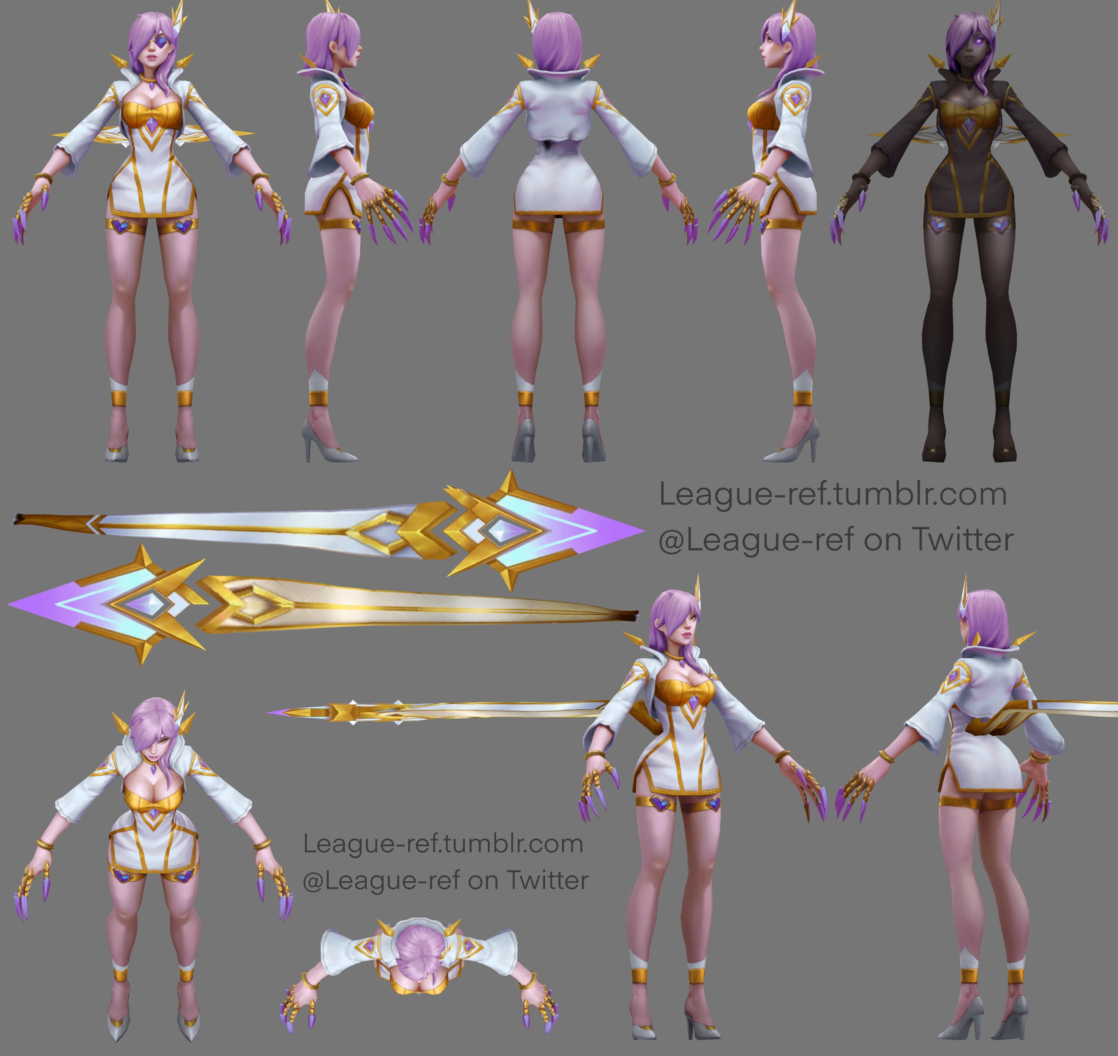 八款至臻典藏版模型设计图公布，至臻伊芙琳成最大赢家