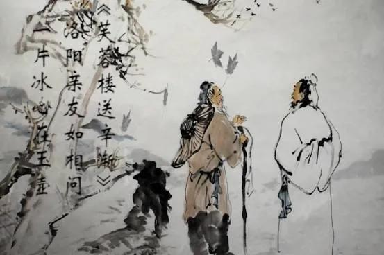 “我寄愁心与明月，随风直到夜郎西”，也只有李白能写得这么抒情