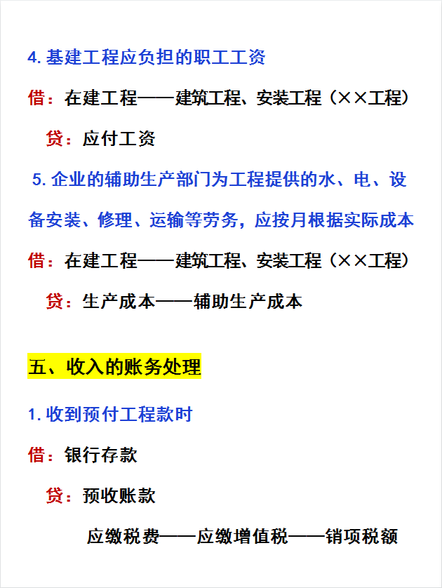 出纳转会计薪资还这么高？多亏这份建筑业会计分录大全！帮了大忙