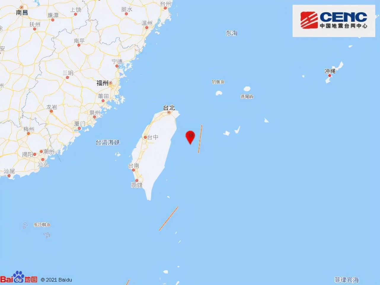 「地震 福建」快讯！台湾花莲县海域发生6.4级地震！福建多地震感明显