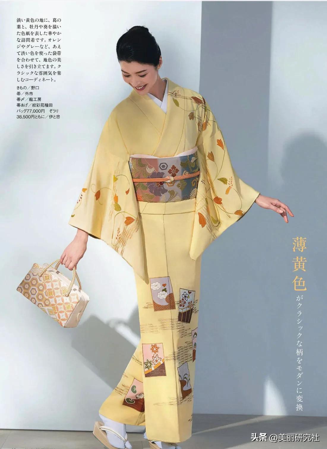2023年春季和服颜色