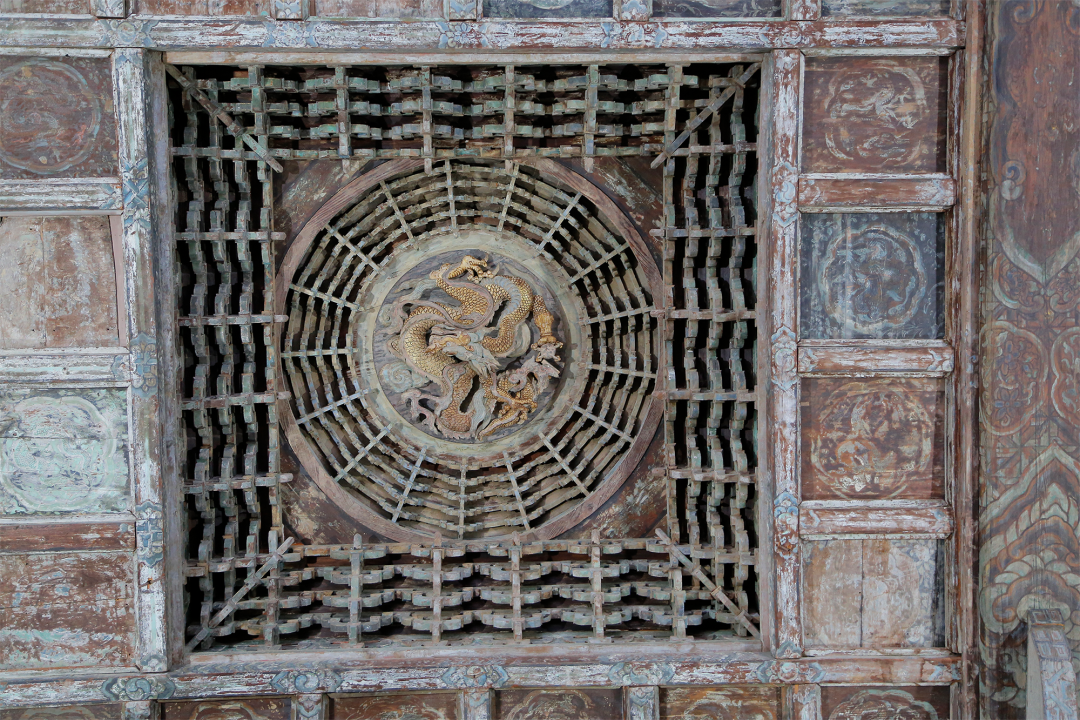 700年前中国最早道观天花、藻井蕴藏了哪些玄妙