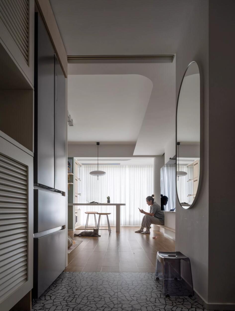 她家称为“改造天花板”都不为过！78㎡的户型，看不到丝毫的浪费