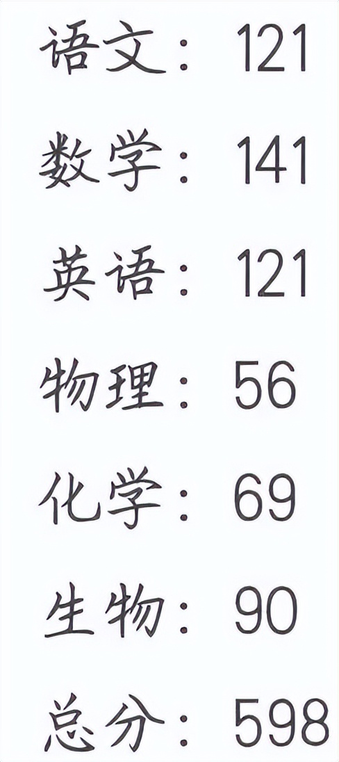 河北省，孩子模考598分，可以上什么大学？