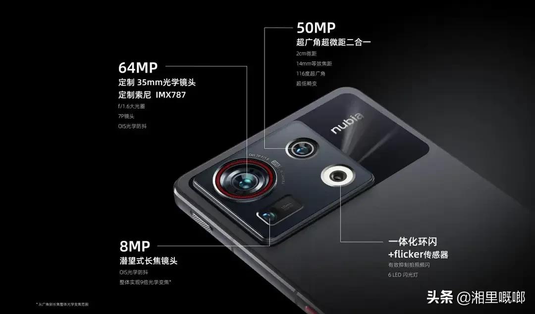 打开移动影像的无限可能，努比亚Z40SPro发布，超窄电竞直屏标杆