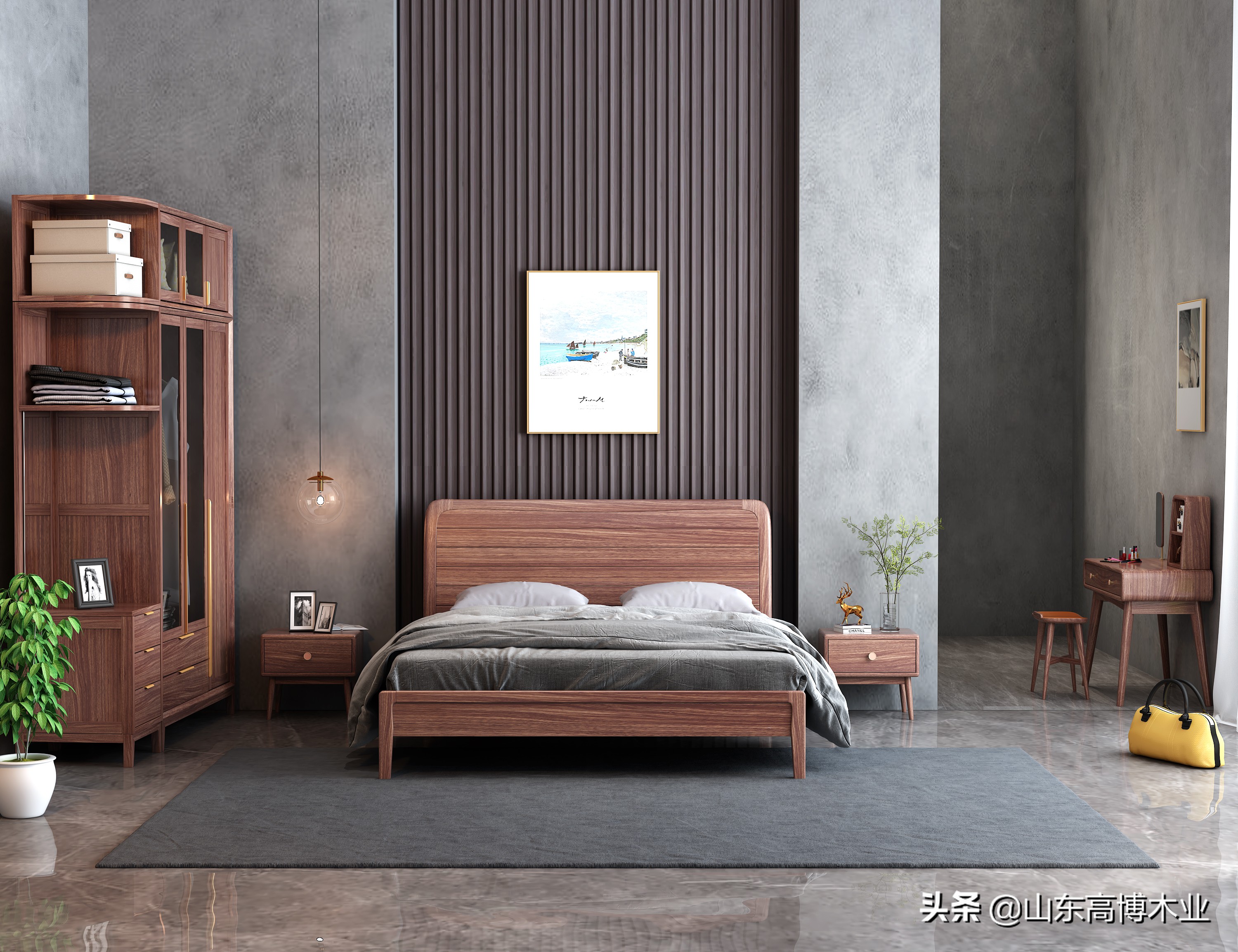 乌金木家具的选购技巧——高密高博木业家具