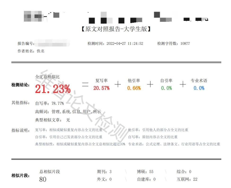 知网查重从44.1％到4.3％，你只需明白这些