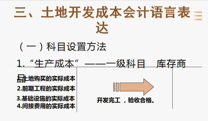 房地产会计收好：房地产成本核算流程详解，真的是太赞了