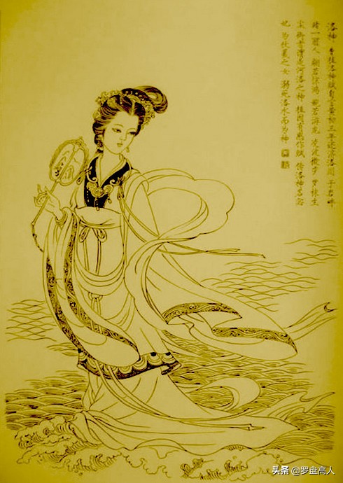 古代美女图(贺岁书画欣赏:古代小说与传说的仕女画像)